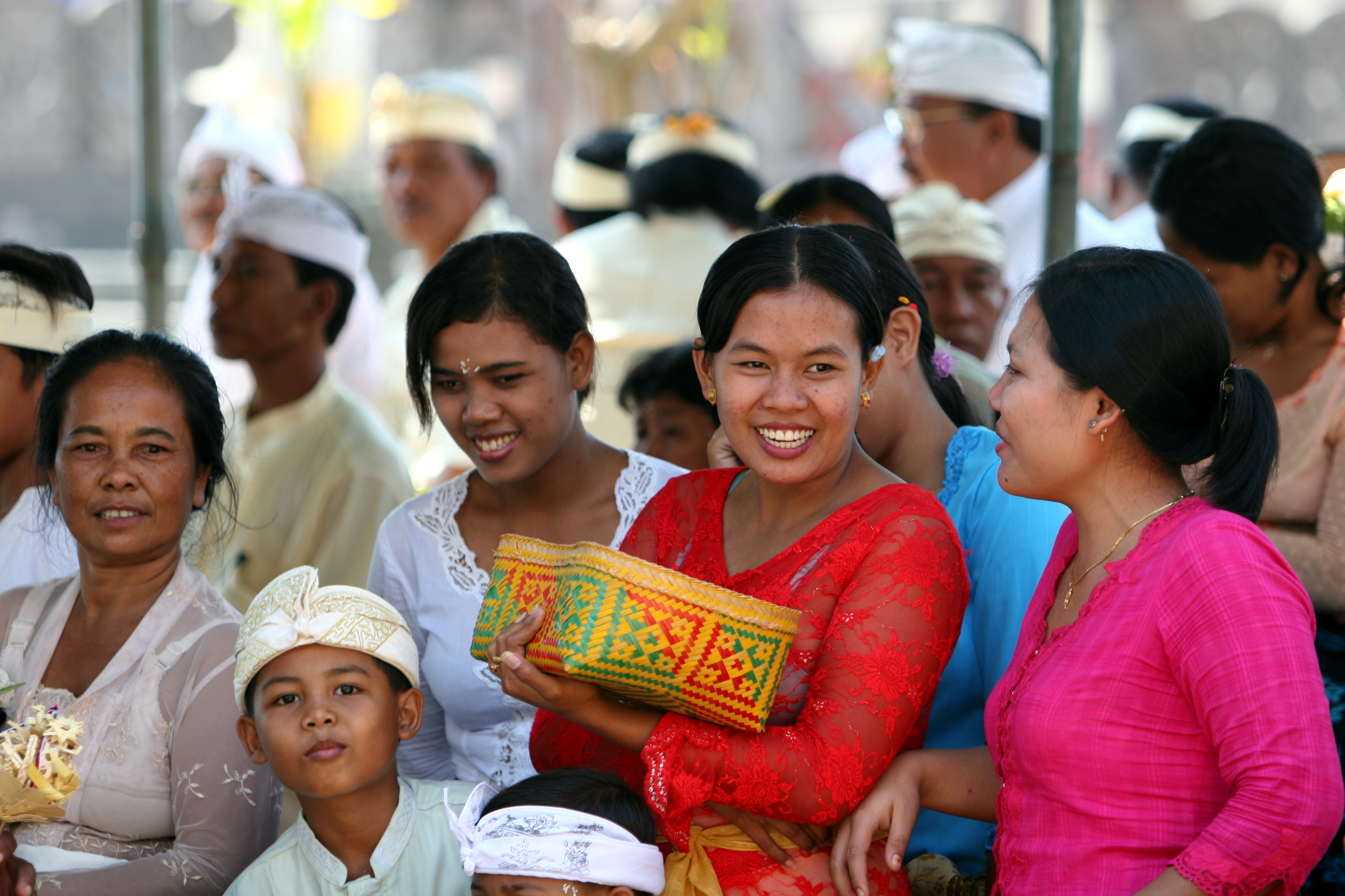 Lokale bevolking in Indonesië