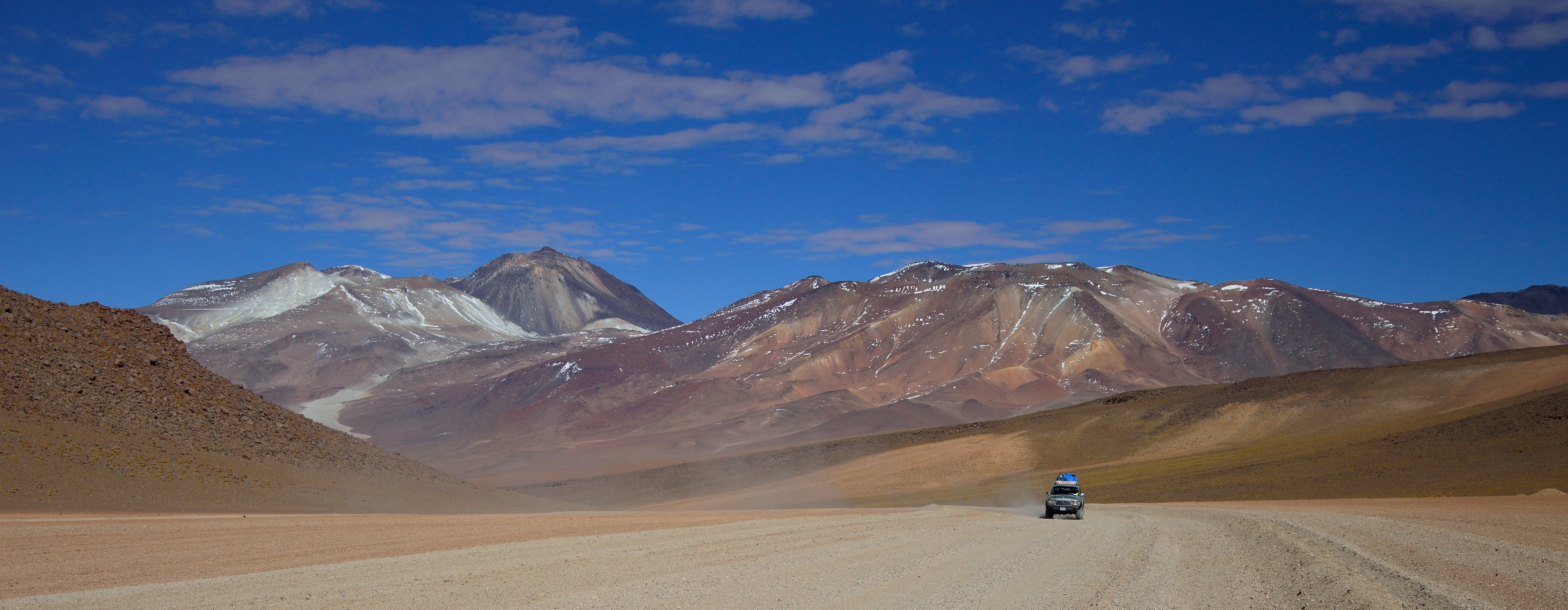 De oude handelsroute in Bolivia