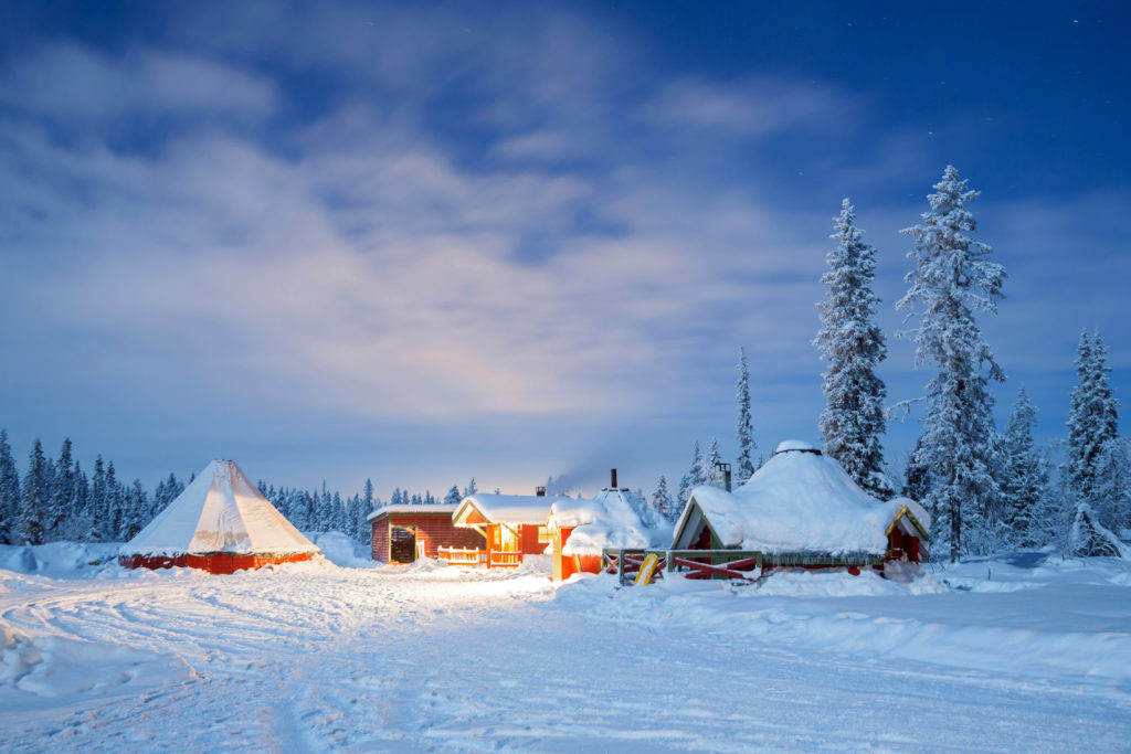 Finland - Lapland winter-logie