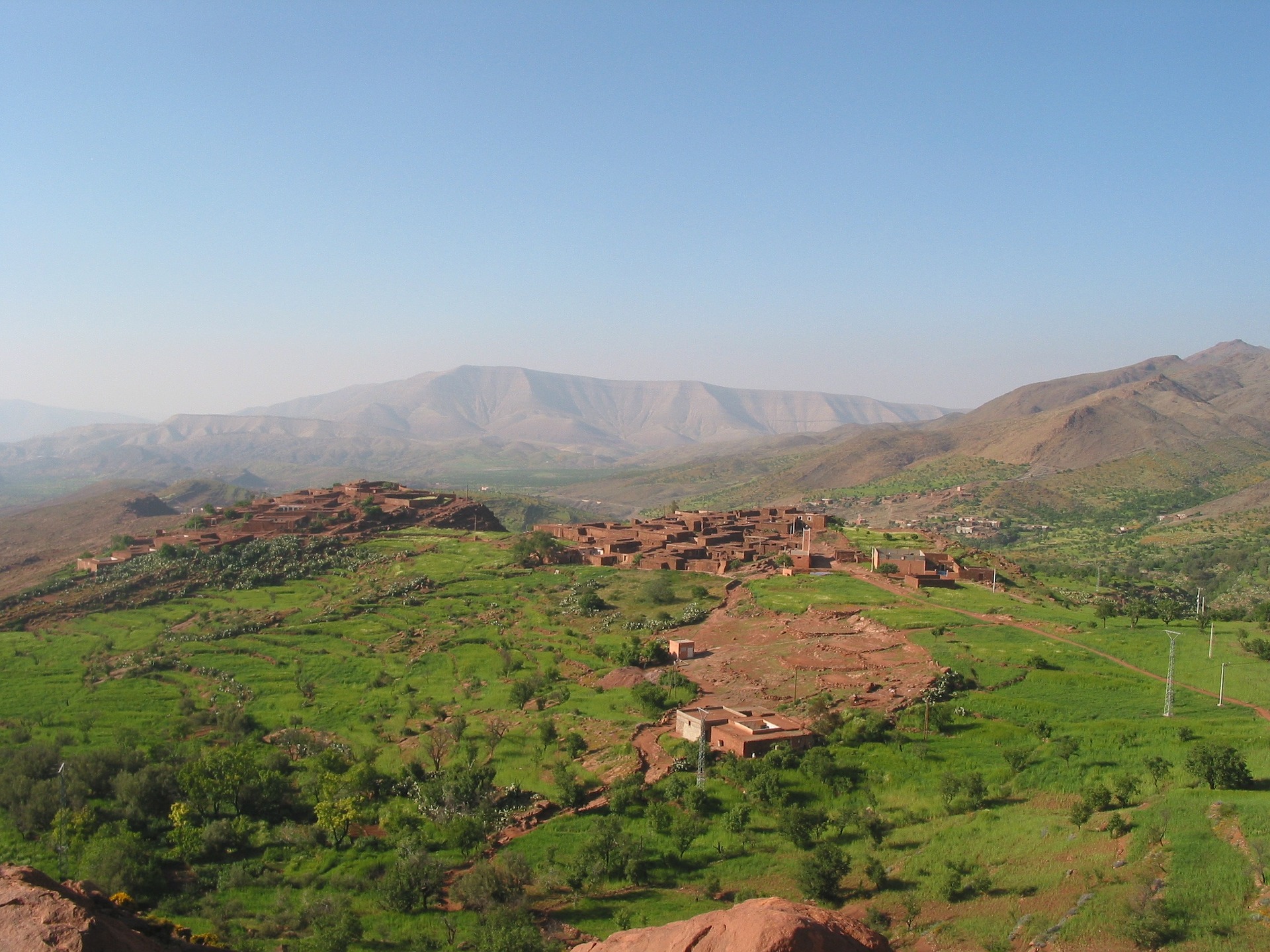 Het Atlasgebergte met de Toubkal