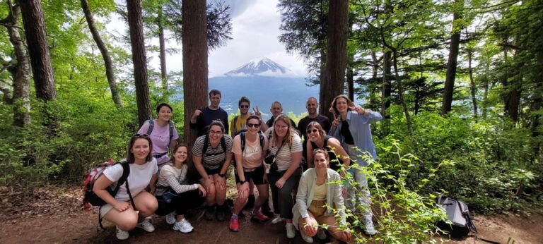 groepsfoto Japan Kyoto