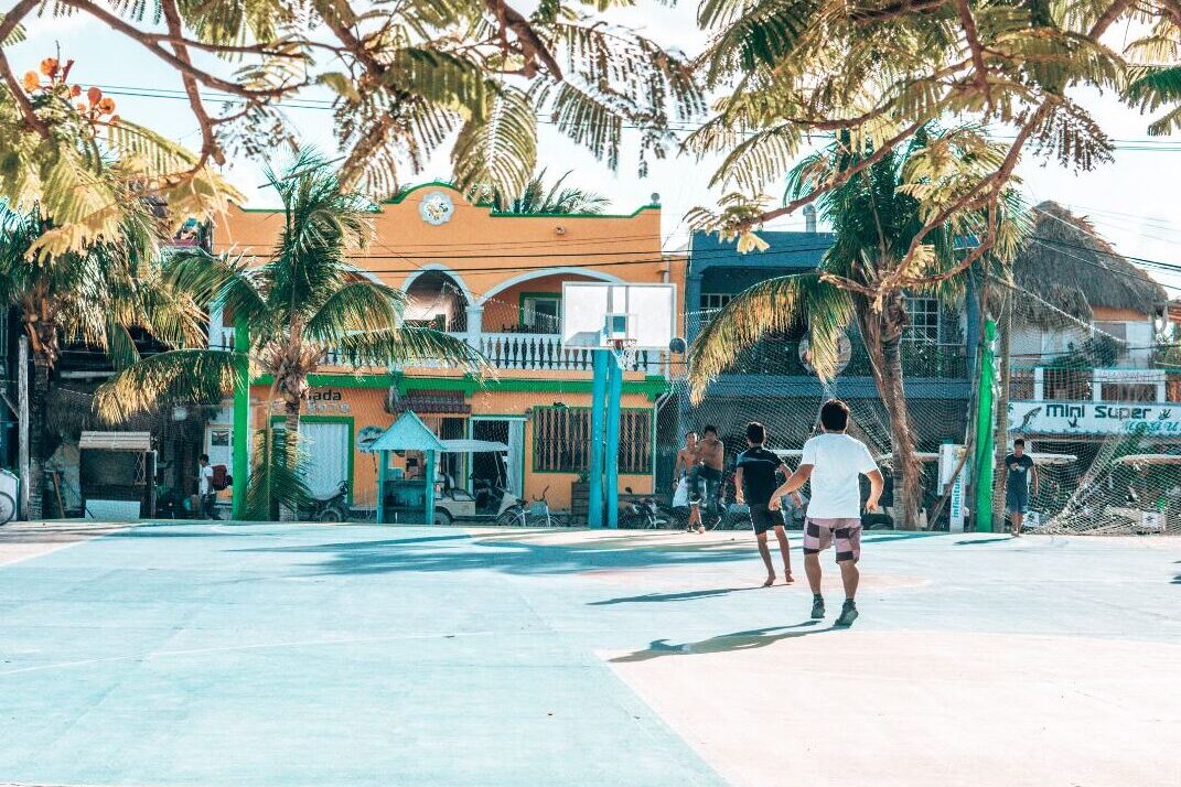 Plein in mexico