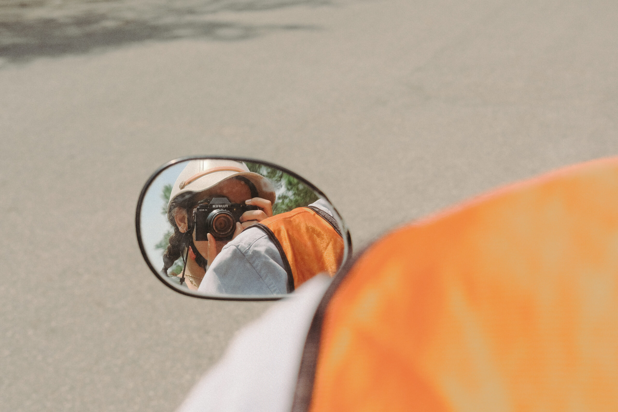 Achterop bij de easy driver in Vietnam