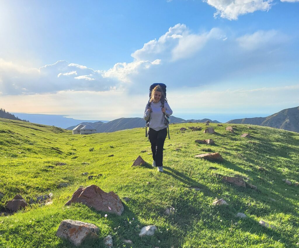 Fien Kirgizië gebergte