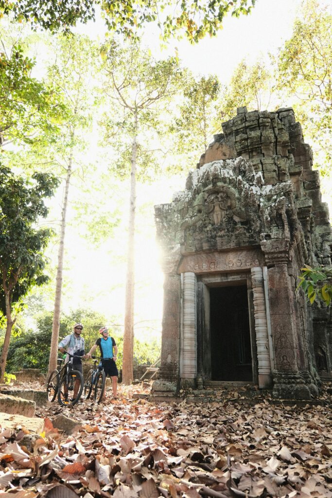 Angkor Wat Cambodja fiets