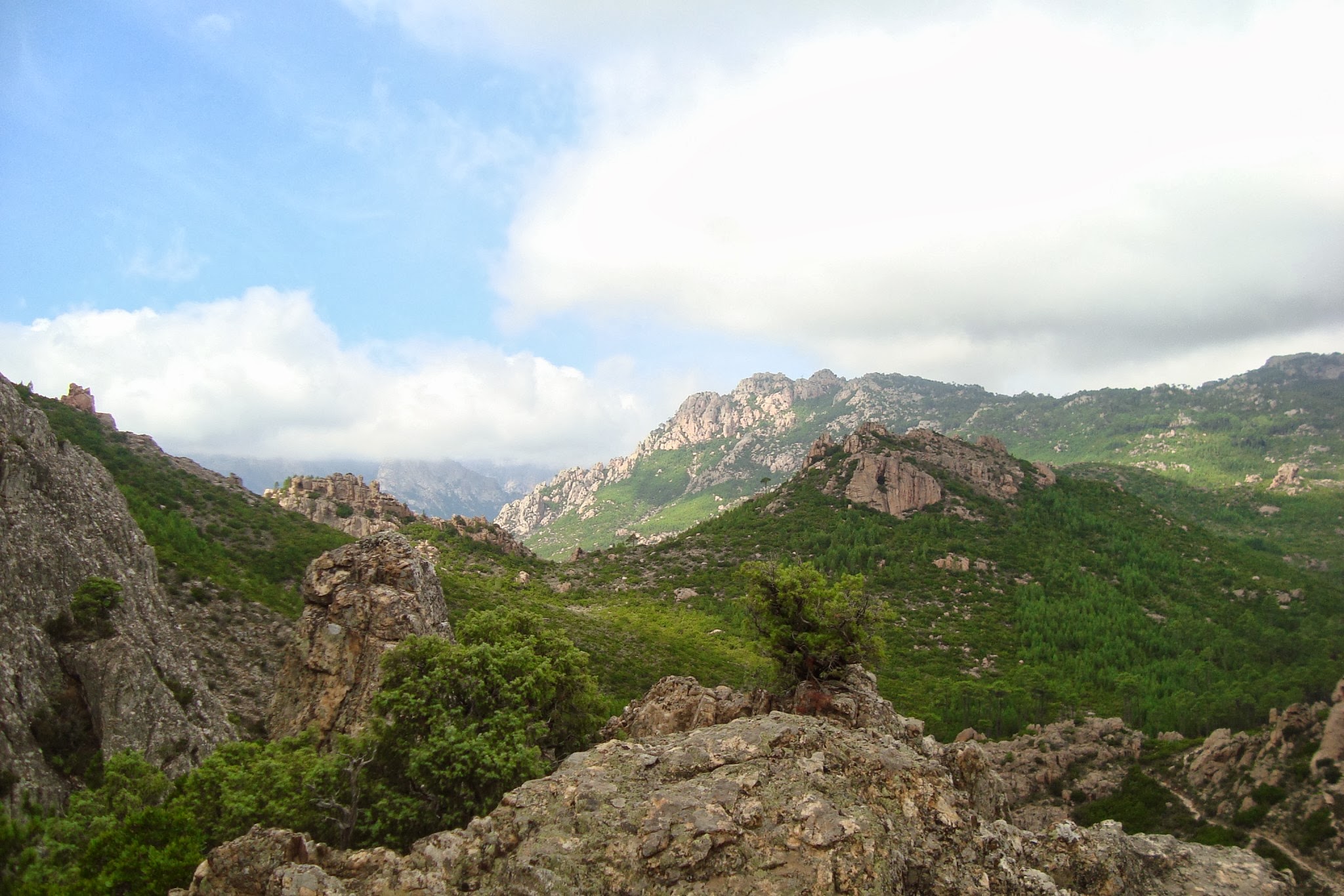 Frankrijk, Corsica, wandelen langs de GR20, van Conca naar Vizzavona
