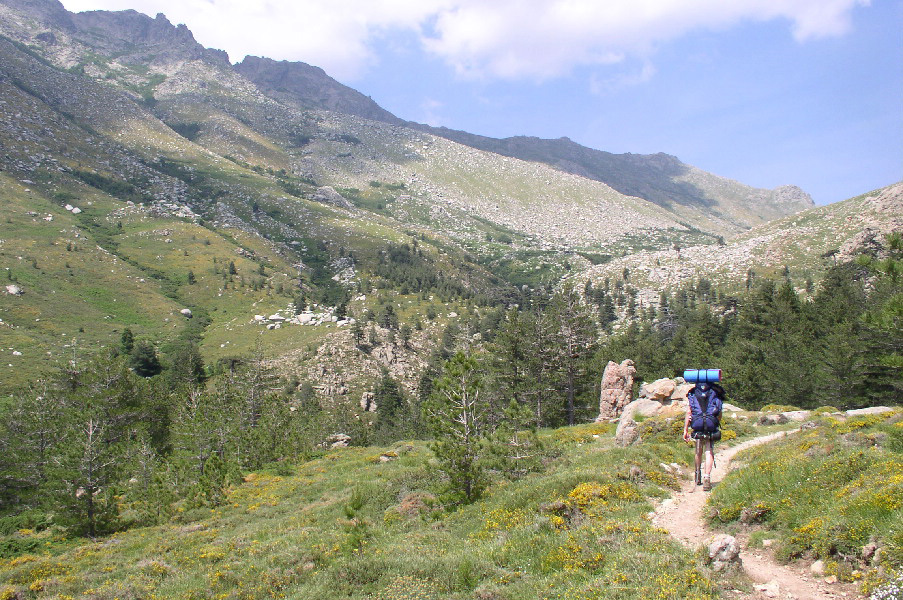 Frankrijk, Corsica, wandelen langs de GR20, van Conca naar Vizzavona