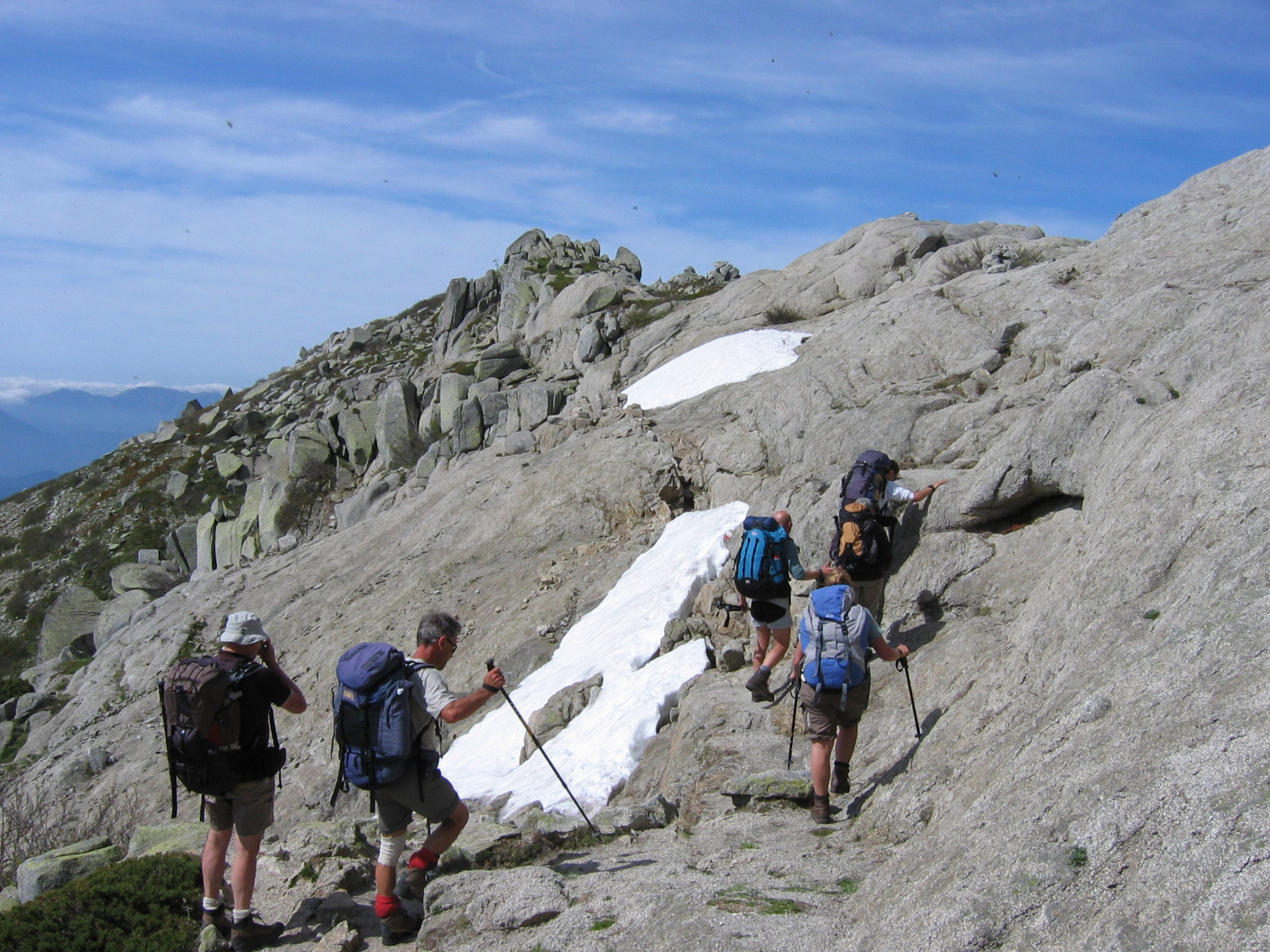 Frankrijk, Corsica, wandelen langs de GR20, van Conca naar Vizzavona