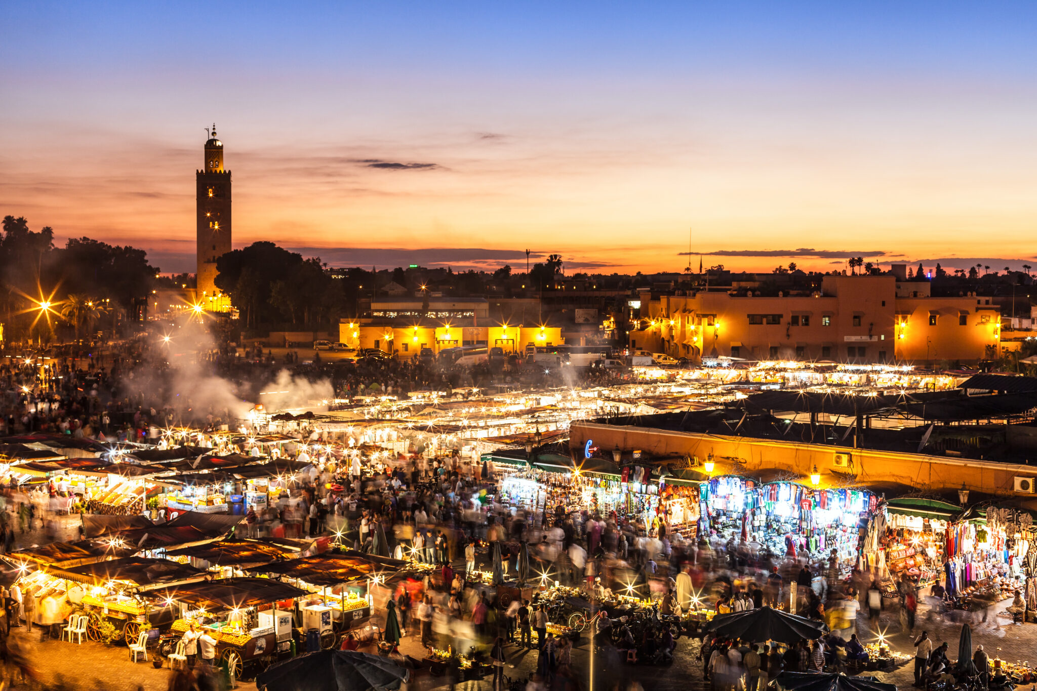Djemaa El Fna in Marrakech