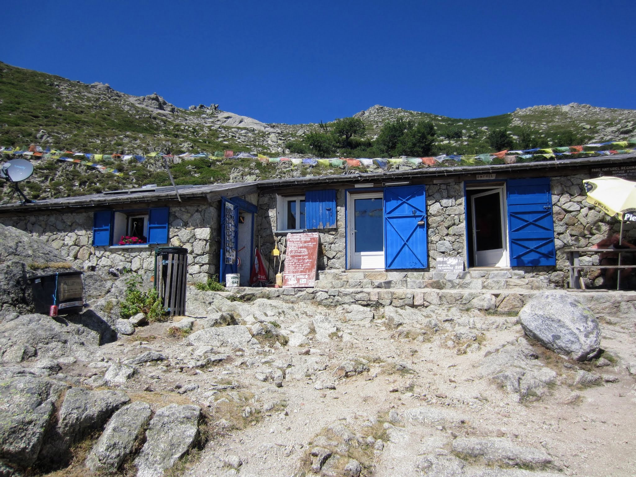 Frankrijk, Corsica, wandelen langs de GR20, van Conca naar Vizzavona