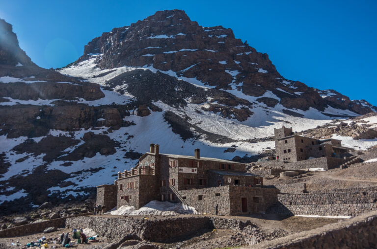 berghutten aan de Toubkal