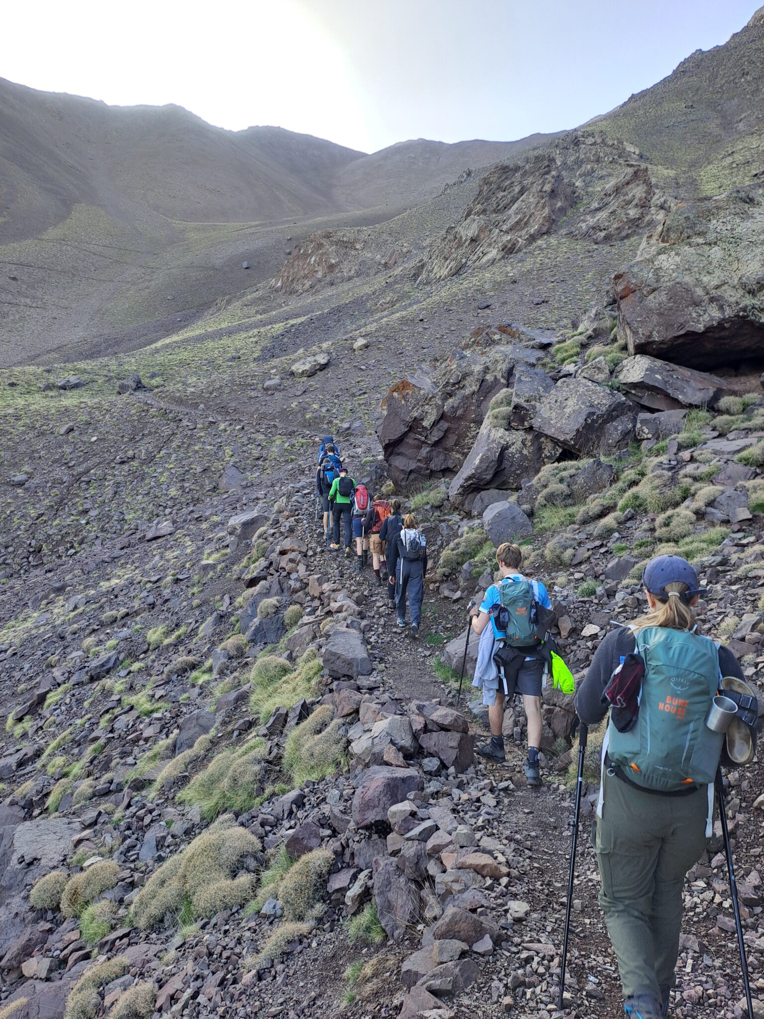 Beklimmen van de Toubkal