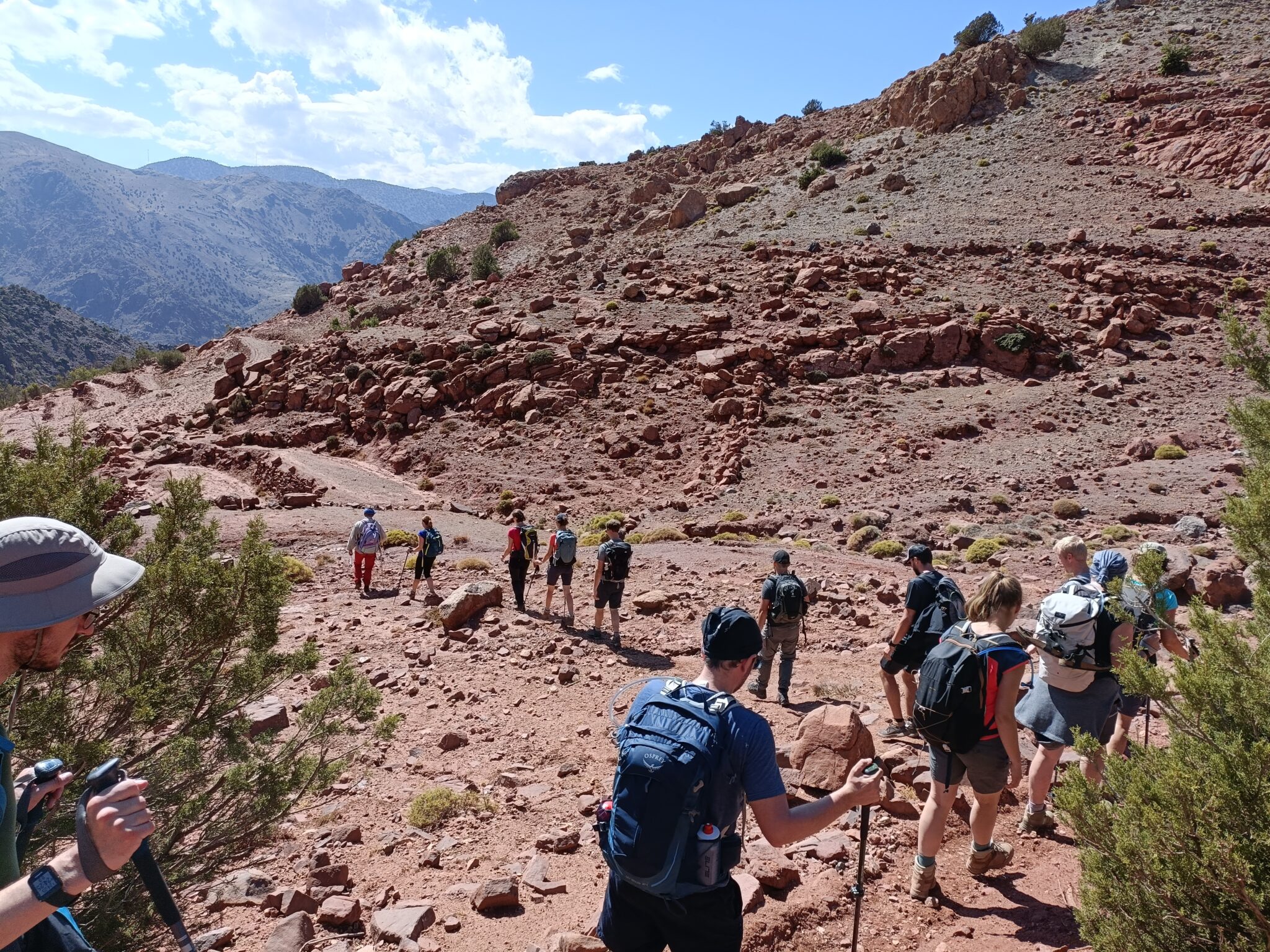 Beklimmen van de Toubkal