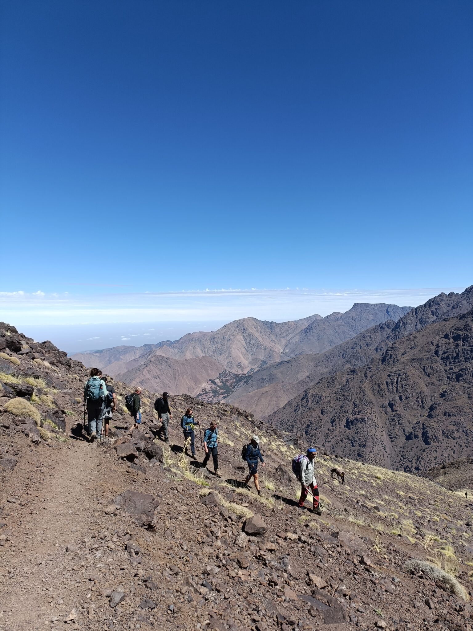 Beklimmen van de Toubkal