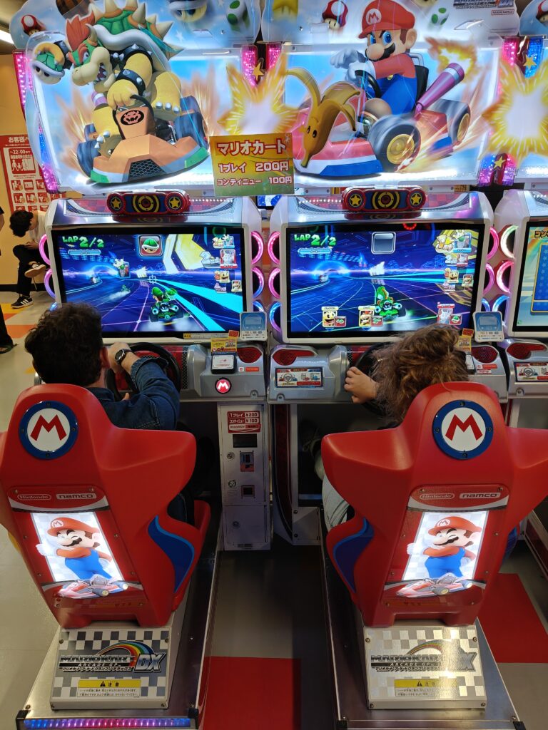 Mario cart arcade game