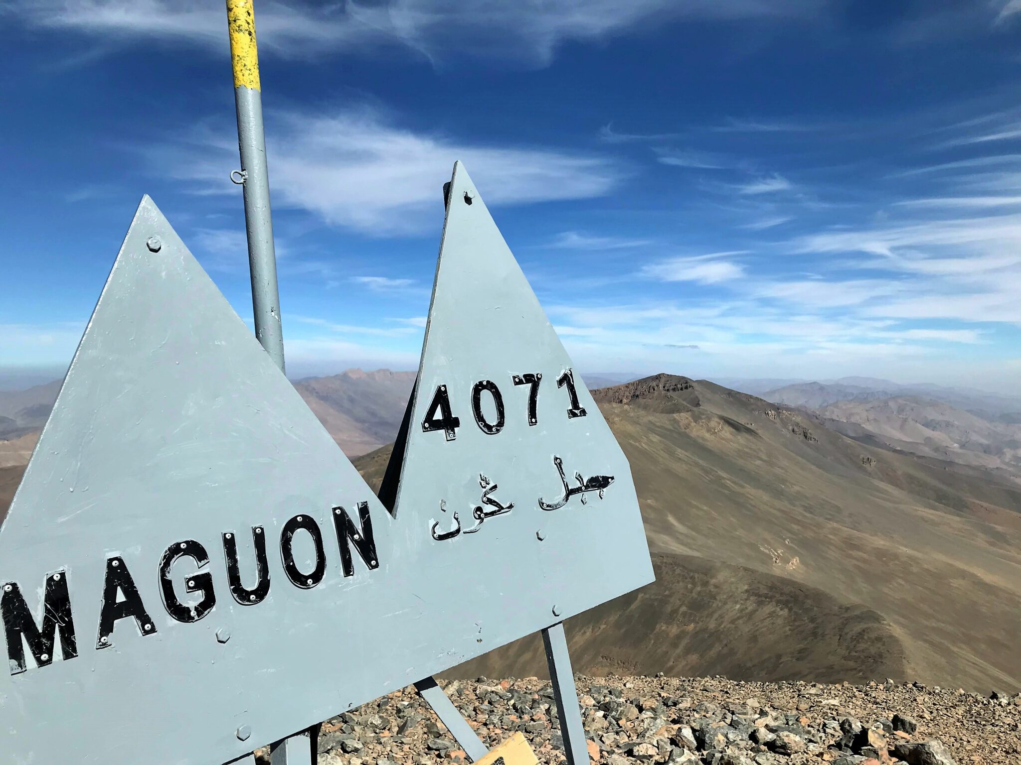 Beklimming van M'Goun en Toubkal